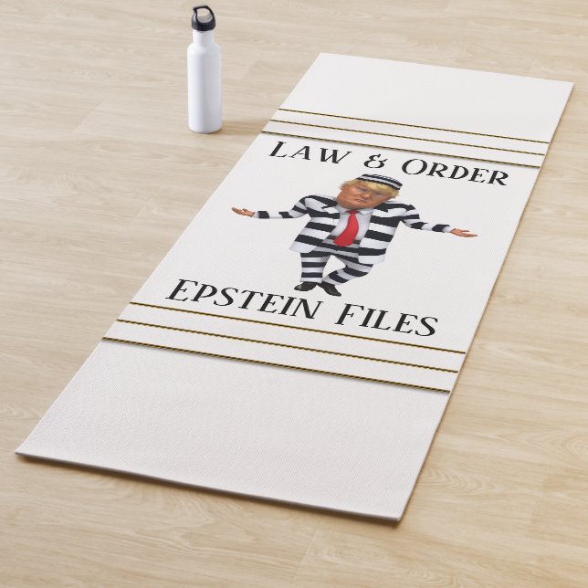 Tapis De Yoga Law & Order Yoga Mat (En situation)