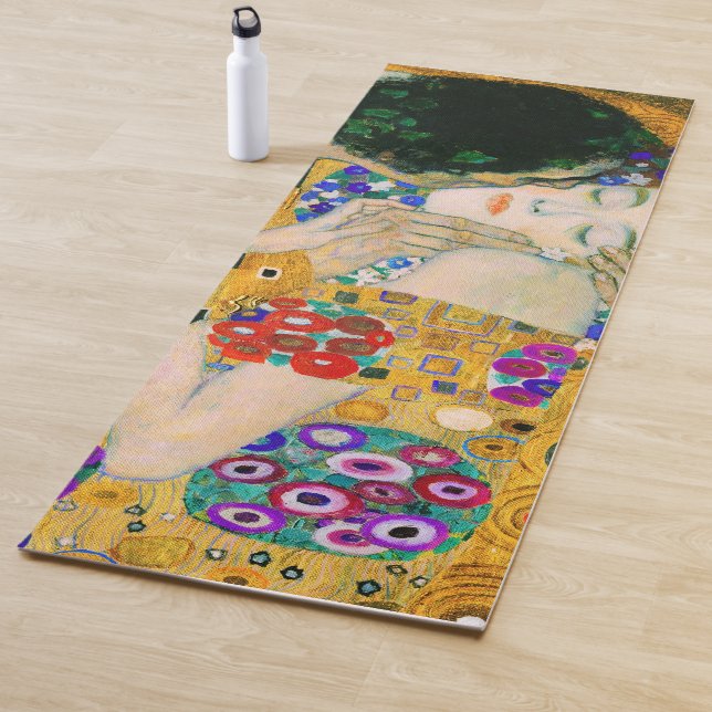 Tapis De Yoga Le Baiser de Gustav Klimt (En situation)