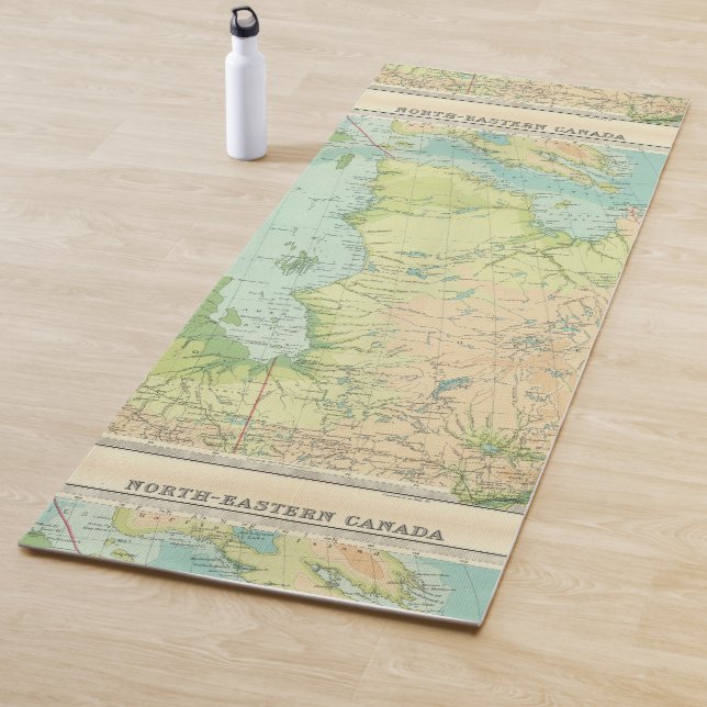 Tapis De Yoga Le Canada du nord-est (En situation)