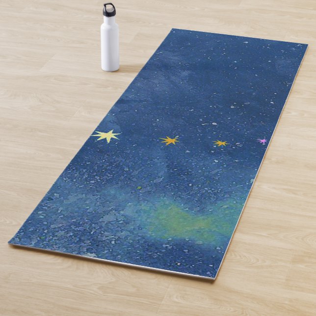 Tapis De Yoga Le ciel étoilé (En situation)