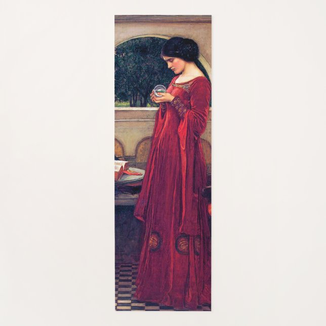 Tapis De Yoga Le Crystal Ball, John William Waterhouse (Devant)