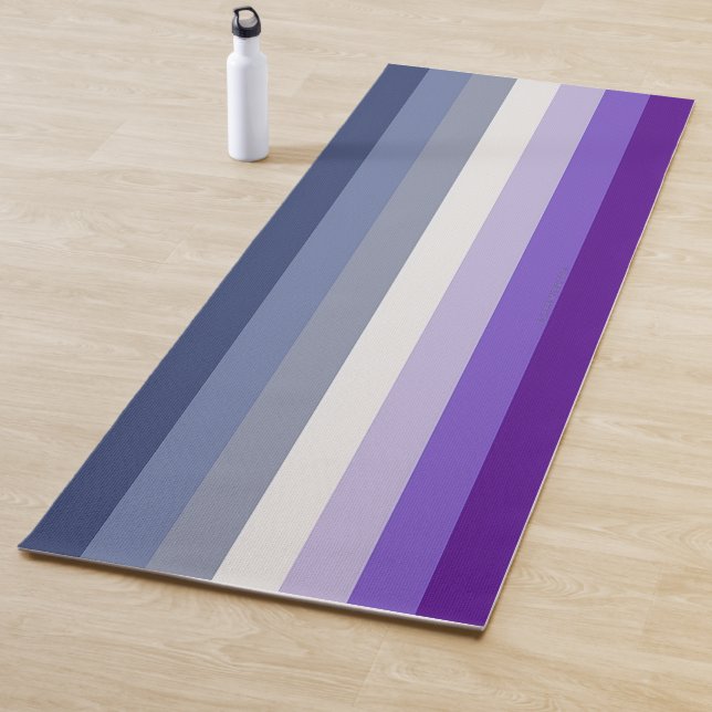 Tapis De Yoga Le drapeau de la fierté lesbienne boucher de Slipp (En situation)