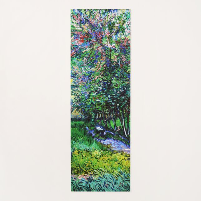Tapis De Yoga Le Jardin de l'Asile à Saint-Rémy, Van Gogh (Devant)