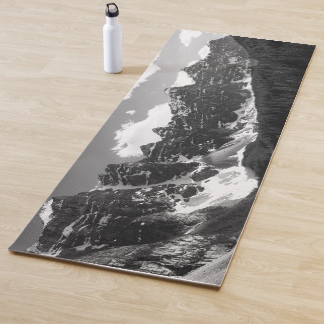 Tapis De Yoga Le lac Moraine Parc national Banff (En situation)