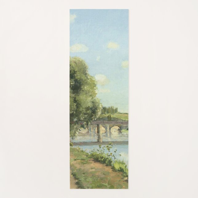 Tapis De Yoga Le Pont Du Chemin De Fer Camille Pissarro (Devant)
