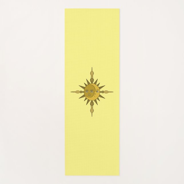 Tapis De Yoga Le Soleil et la Lune (Devant)