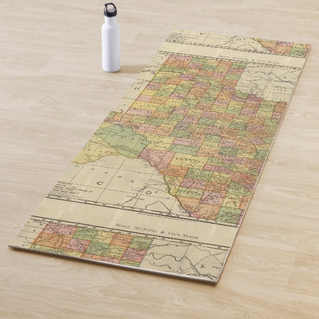 Tapis De Yoga Le Texas par le couche-point McNally (En situation)