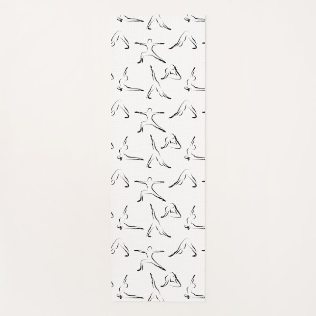 Tapis De Yoga le yoga pose motif (Devant)