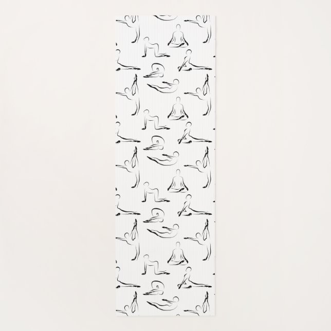 Tapis De Yoga le yoga pose motif (Dos)