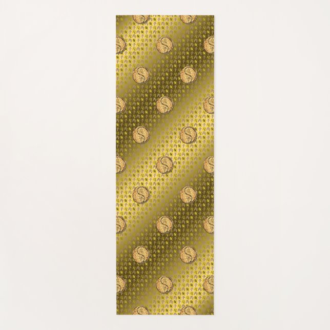 Tapis De Yoga Leo & Fire Rat (Devant)
