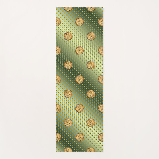 Tapis De Yoga Leo & Fire Snake (Devant)