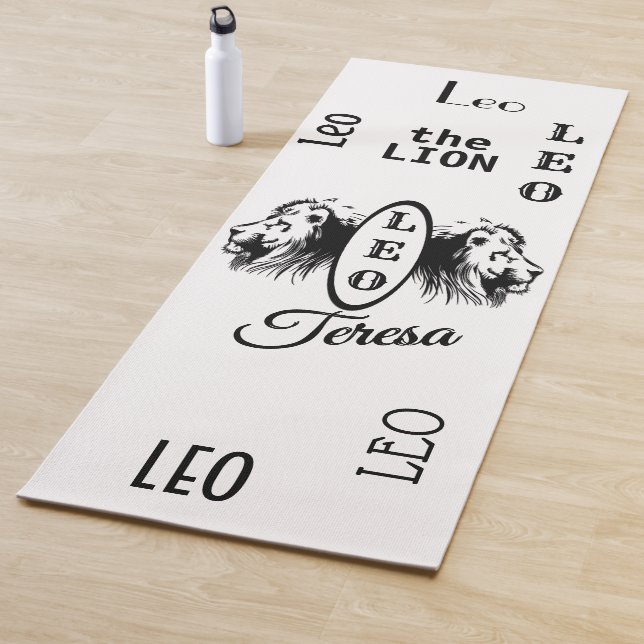 Tapis De Yoga Leo Zodiac Yoga Mat personnalisé (En situation)