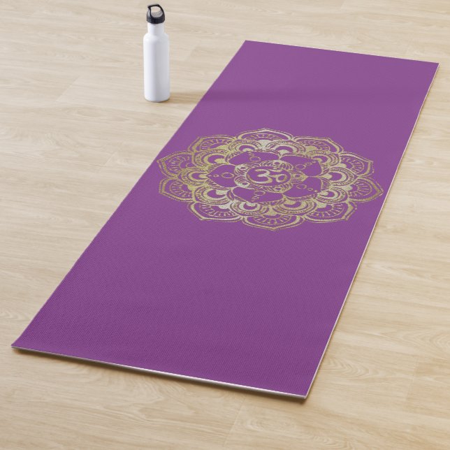 Tapis De Yoga Les Chakras Sahasrara - Yoga Mat (En situation)