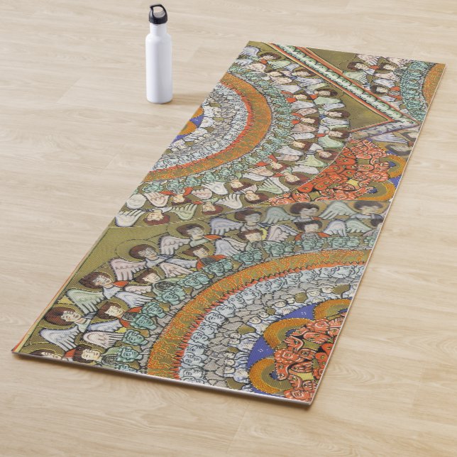Tapis De Yoga Les Chœurs d'Anges (Hildegarde de Bingen) (En situation)
