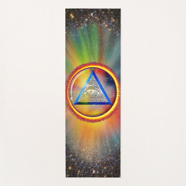 Tapis De Yoga Les lentilles de la Providence (Devant)