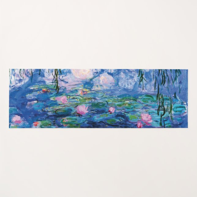 Tapis De Yoga Les puits de Claude Monet (Devant (Horizontal))