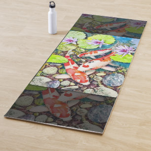 Tapis De Yoga L'étang de Koi