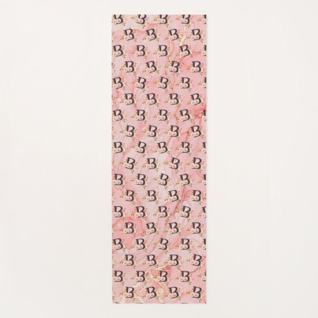 Tapis De Yoga Lettre B (Devant)