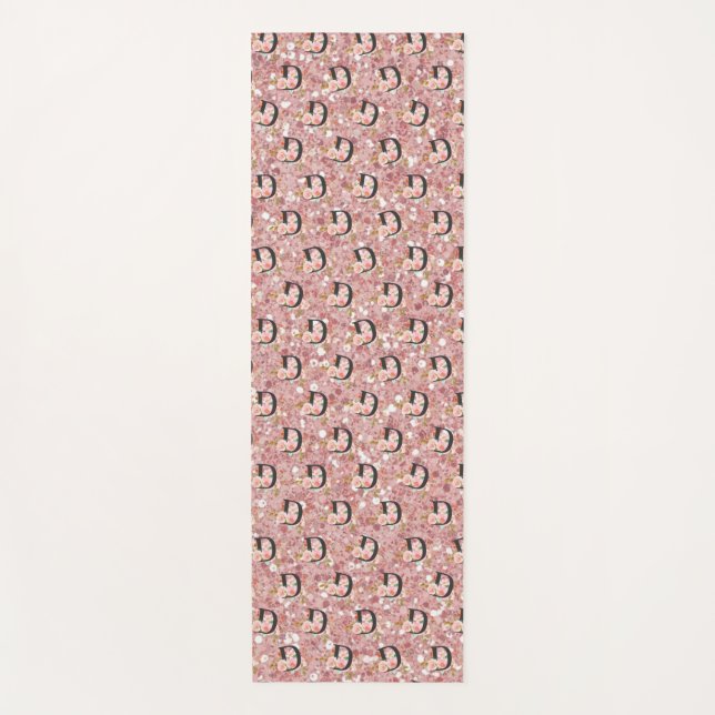 Tapis De Yoga Lettre D (Devant)