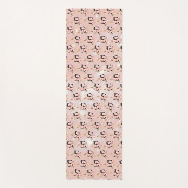 Tapis De Yoga Lettre E (Devant)