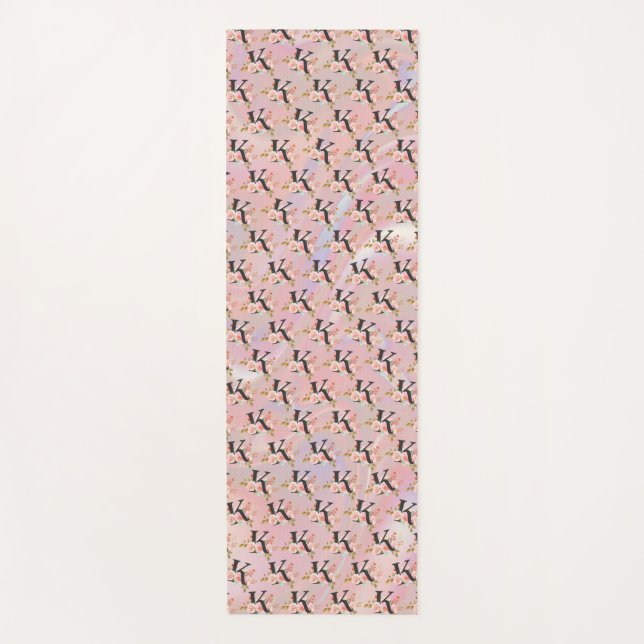 Tapis De Yoga Lettre K (Devant)