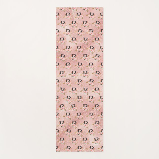 Tapis De Yoga Lettre P (Devant)