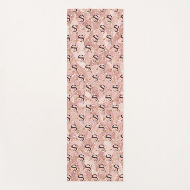 Tapis De Yoga Lettre S (Devant)