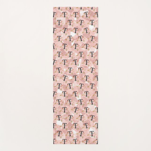 Tapis De Yoga Lettre T (Devant)