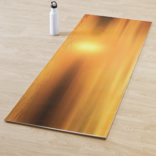 Tapis De Yoga Lever de soleil sur l'océan