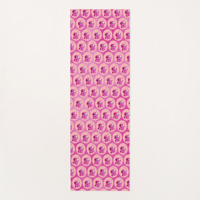 Tapis De Yoga Lèvres (Devant)
