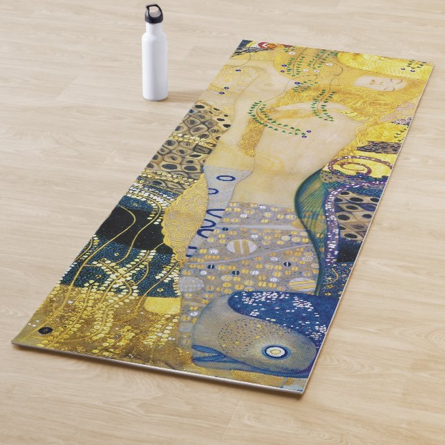 Tapis De Yoga L'Hydra, Gustav Klimt (En situation)