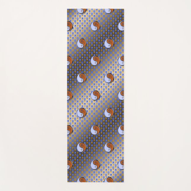 Tapis De Yoga Libra & bois Rat (Devant)