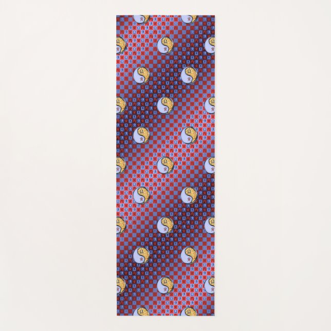 Tapis De Yoga Libra & Fire Tiger (Devant)