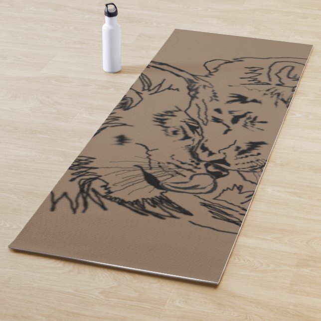 Tapis De Yoga Lions Hug (En situation)