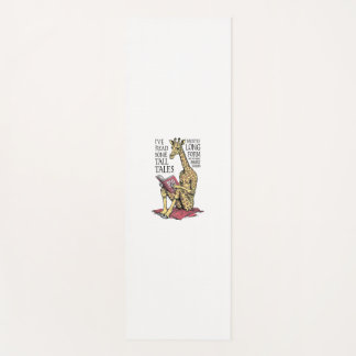 Tapis De Yoga Livre amusant Giraffe Longue Forme Lire Contes lon
