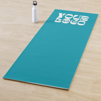 Tapis De Yoga Logo personnalisé turquoise bleu Promotion Entrepr