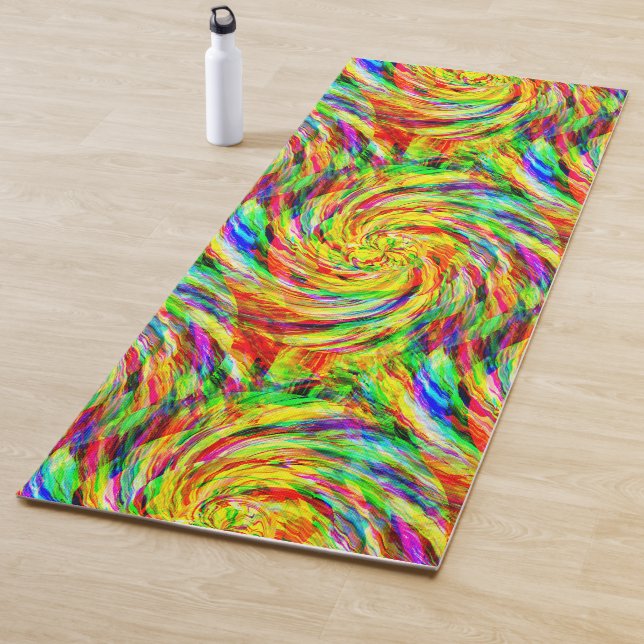 Tapis De Yoga Lollipop Land...... (En situation)