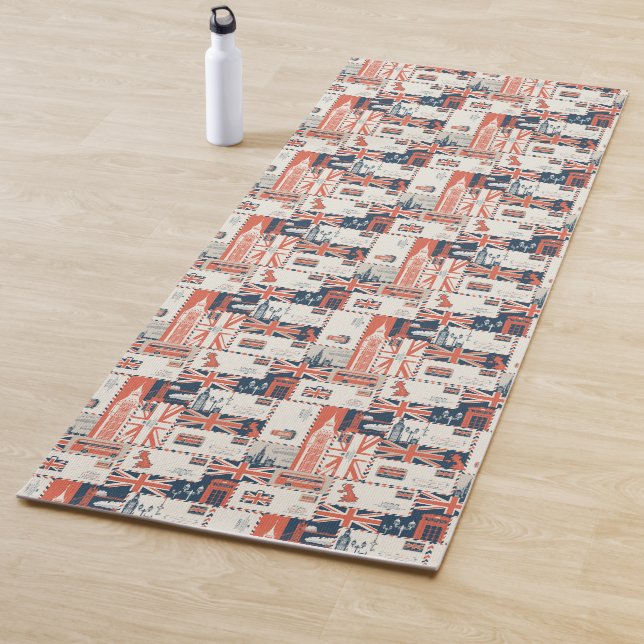 Tapis de yoga London Post (En situation)