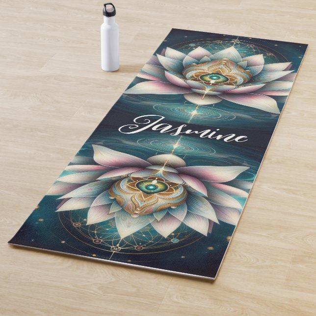 Tapis De Yoga Lotus (En situation)