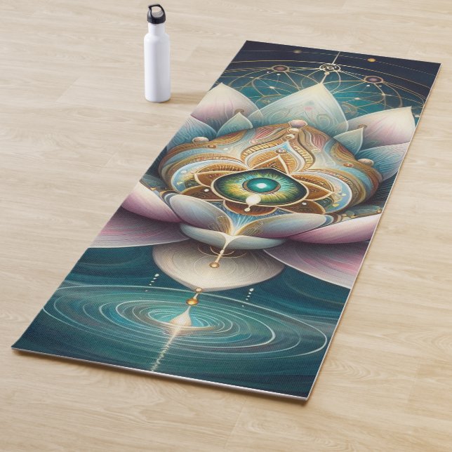 Tapis De Yoga Lotus (En situation)