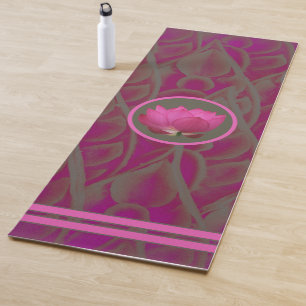 Tapis De Yoga Lotus asiatique Design Yoga Mat