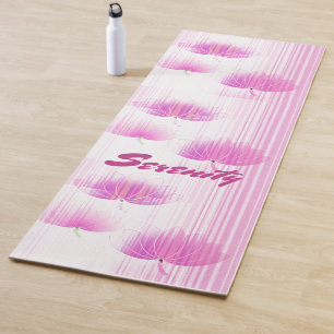 Tapis De Yoga Lotus rose Yoga Mat