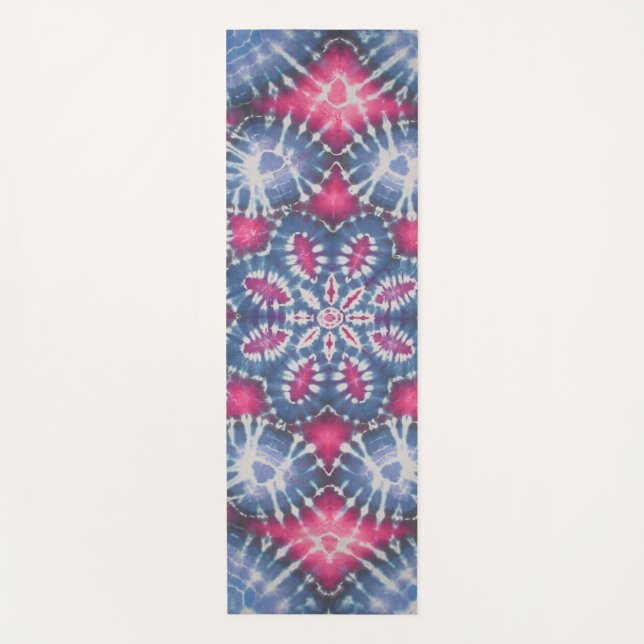 Tapis De Yoga Lotus Tie Dye (Devant)