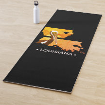 Louisiane State Yoga Mat