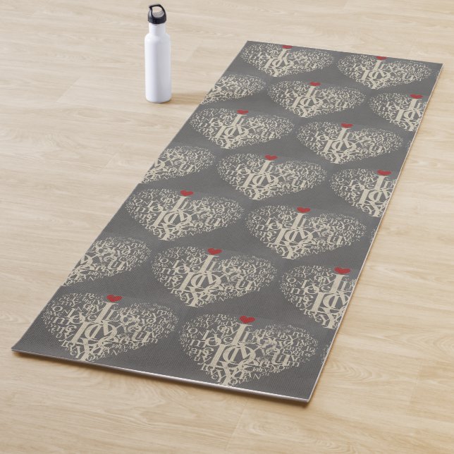 Tapis De Yoga Love Yoga Mat (En situation)