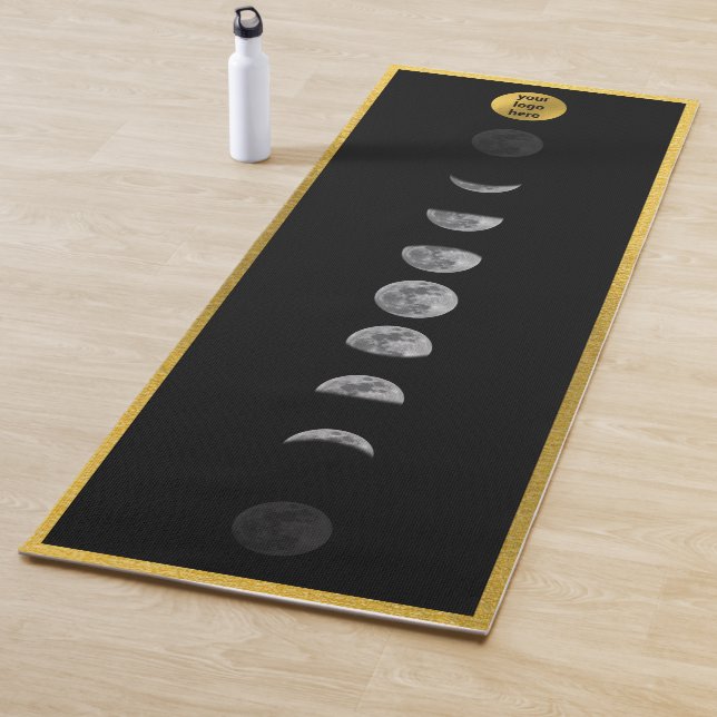 Tapis De Yoga Lunaire Moon Phases Studio Instructor Business Log (En situation)