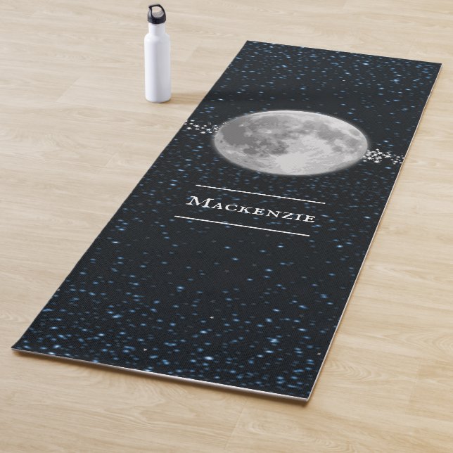 Tapis De Yoga Lunaire Personnalisé Yoga Mat (En situation)