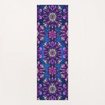 Tapis de Yoga Magie Mandala – Violet et Rose Vibra