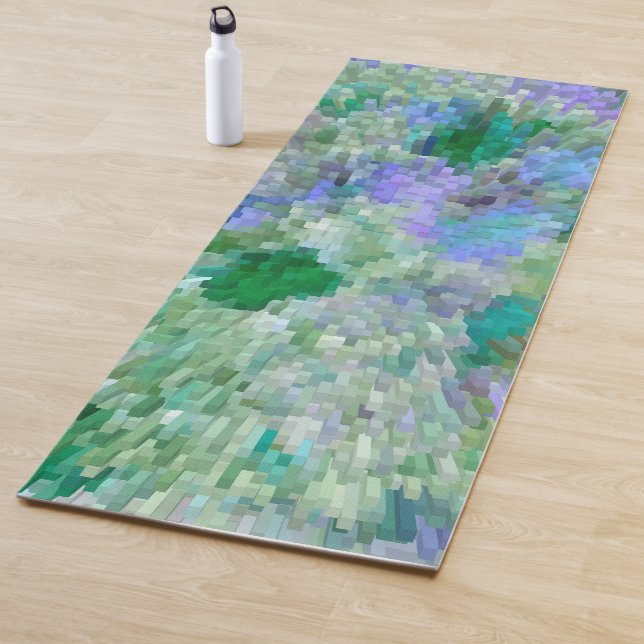 Tapis De Yoga Magnifique Bouquet....... (En situation)