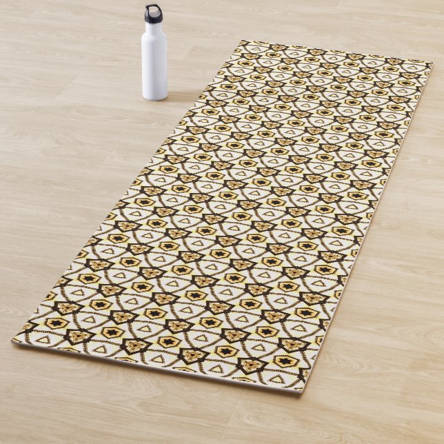 Tapis De Yoga Magnifiquement décoré (En situation)